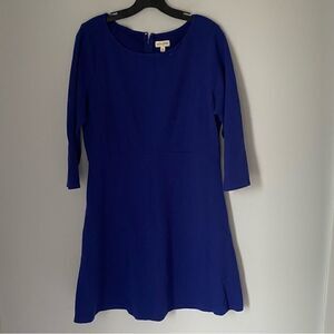 Maison Jules Women’s Round Neck Long Sleeve A Line Midi Dress size XL